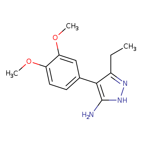 4-(3,4-Dimethoxyphenyl)-3-ethyl-1H-pyrazol-5-amine