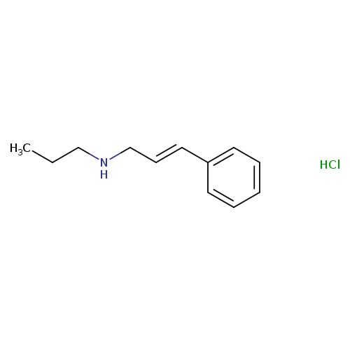 [(2E)-3-Phenyl-2-propen-1-yl]propylamine hydrochloride