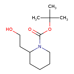 1-Piperidinecarboxylicacid, 2-(2-hydroxyethyl)-, 1,1-dimethylethyl ester