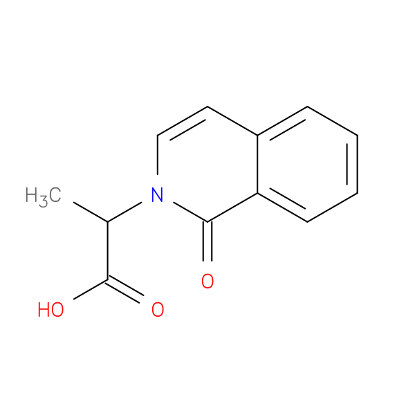 2-(1-Oxoisoquinolin-2(1H)-yl)propanoic acid