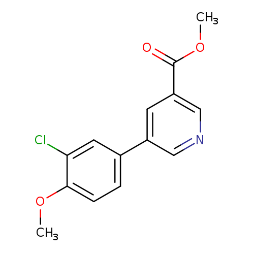Methyl 5-(3-chloro-4-methoxyphenyl)pyridine-3-carboxylate