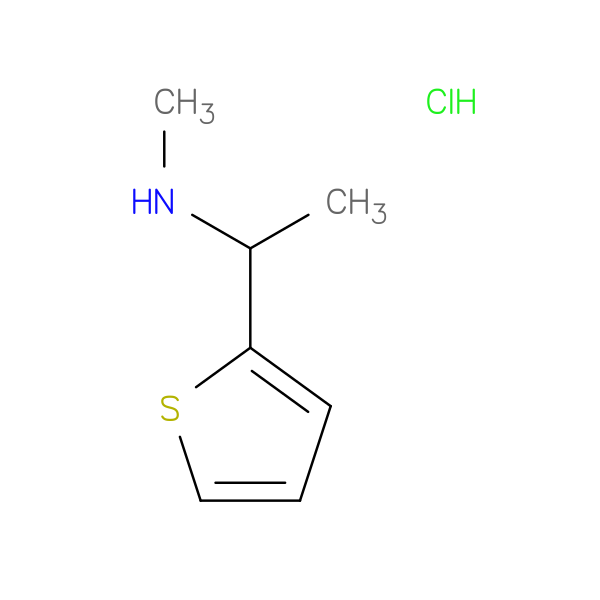 N-methyl-1-(2-thienyl)ethanamine hydrochloride