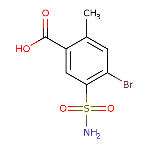 4-bromo-2-methyl-5-sulfamoylbenzoic acid