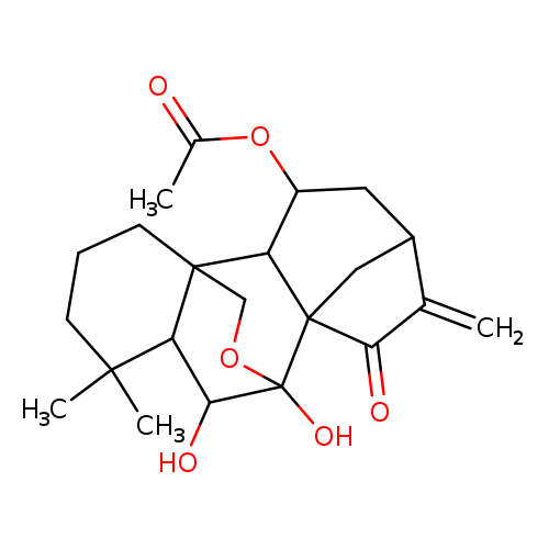 11α-Acetoxy-7α,20-epoxy-6β,7-dihydroxykaur-16-en-15-one