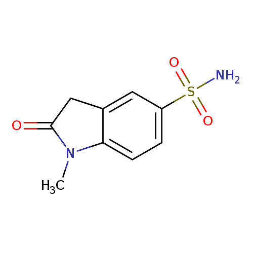 1-methyl-2-oxo-2,3-dihydro-1H-indole-5-sulfonamide
