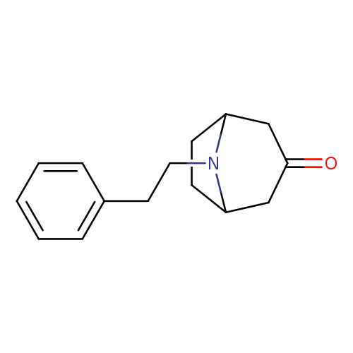8-Azabicyclo[3.2.1]octan-3-one, 8-(2-phenylethyl)-
