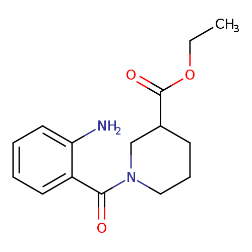ethyl 1-(2-aminobenzoyl)piperidine-3-carboxylate