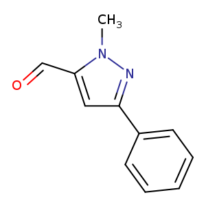 1-Methyl-3-phenyl-1H-pyrazole-5-carbaldehyde