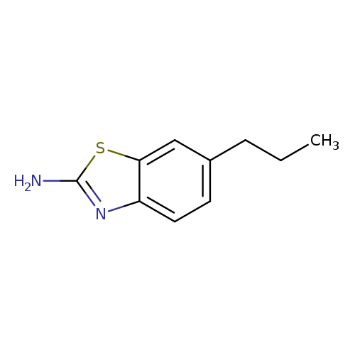 2-Benzothiazolamine,6-propyl-(9CI)