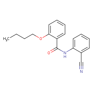 2-butoxy-N-(2-cyanophenyl)benzamide