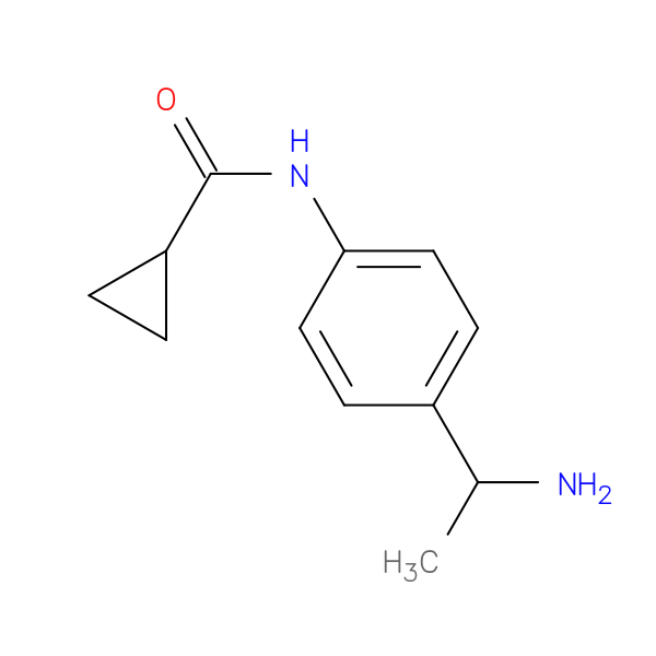 N-(4-(1-Aminoethyl)phenyl)cyclopropanecarboxamide