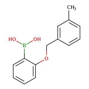2-(3-methylbenzyloxy)phenylboronic acid