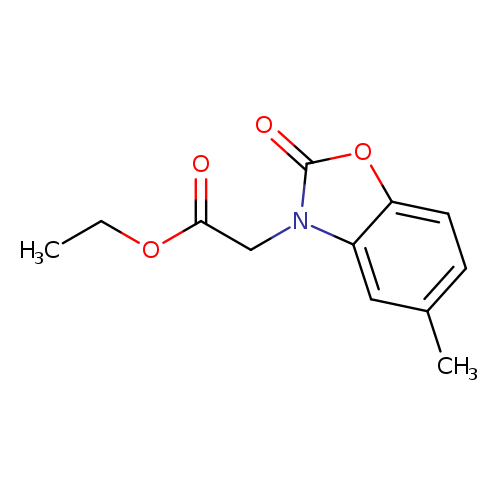 (5-Methyl-2-oxo-benzooxazol-3-yl)-acetic acid ethyl ester