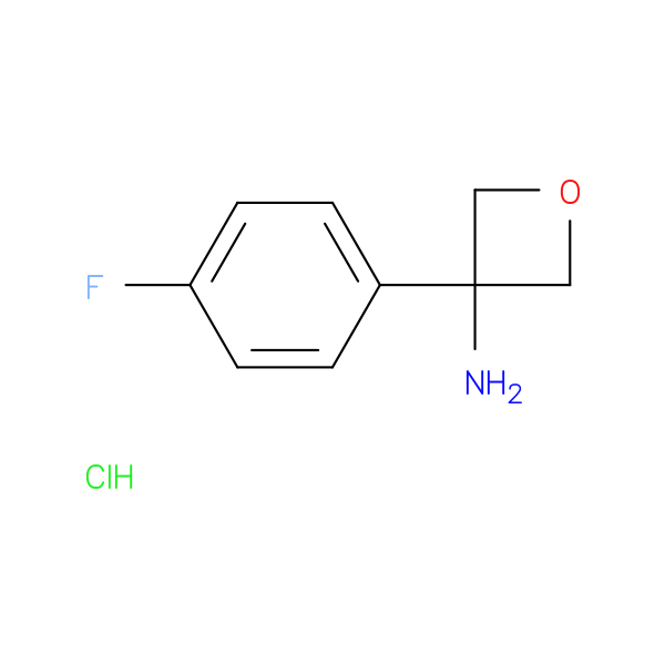 3-(4-Fluorophenyl)oxetan-3-amine hydrochloride
