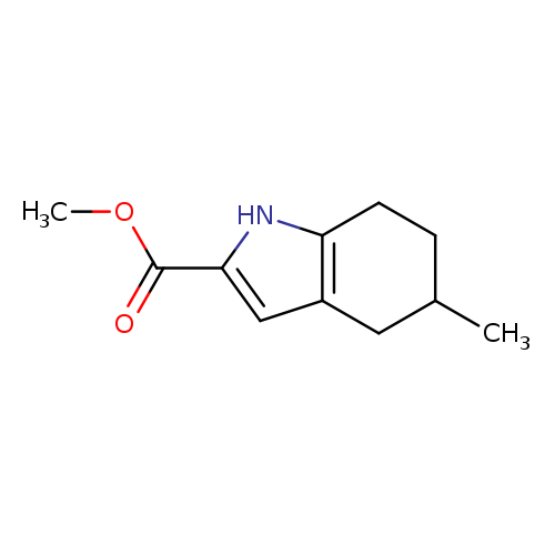 methyl5-methyl-4,5,6,7-tetrahydro-1H-indole-2-carboxylate