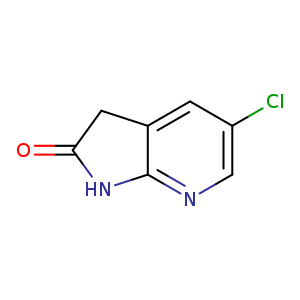 2H-Pyrrolo[2,3-b]pyridin-2-one, 5-chloro-1,3-dihydro-