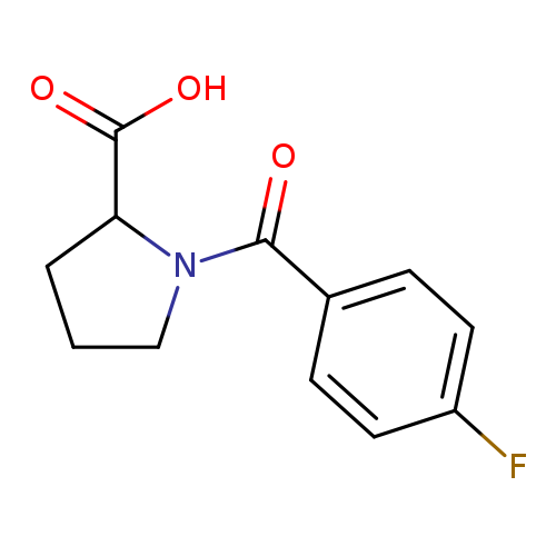 1-(4-Fluorobenzoyl)pyrrolidine-2-carboxylic acid