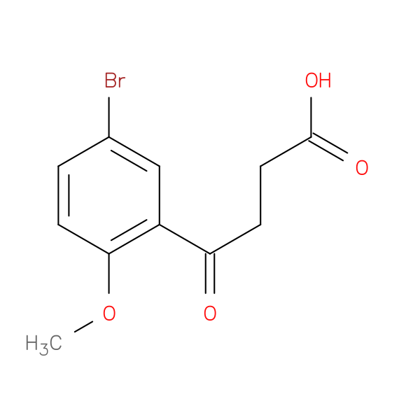4-(5-bromo-2-methoxyphenyl)-4-oxobutanoic acid