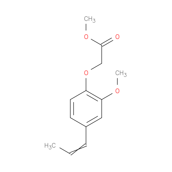 methyl 2-[2-methoxy-4-(prop-1-en-1-yl)phenoxy]acetate