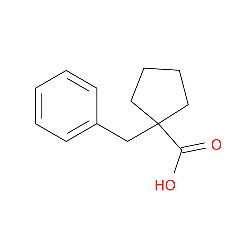 1-Benzylcyclopentanecarboxylic acid