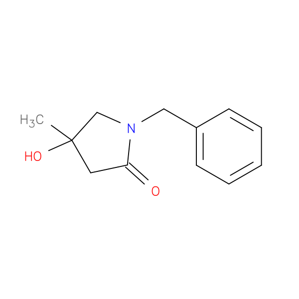 1-Benzyl-4-hydroxy-4-methylpyrrolidin-2-one