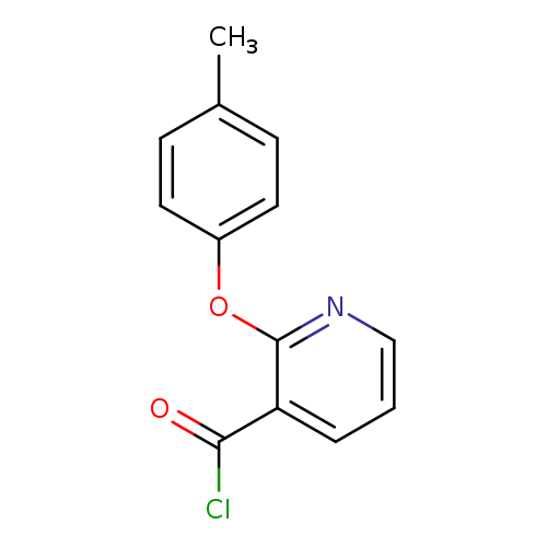 2-(4-Methylphenoxy)pyridine-3-carbonyl chloride