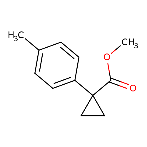 CYCLOPROPANECARBOXYLIC ACID, 1-(4-METHYLPHENYL)-, METHYL ESTER