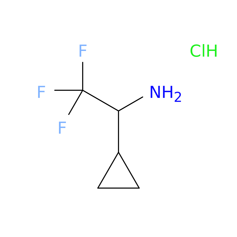 1-Cyclopropyl-2,2,2-trifluoroethanamine hydrochloride