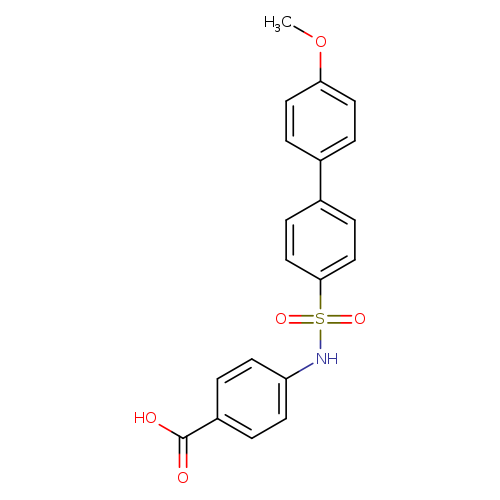 4-((4'-Methoxy-[1,1'-biphenyl])-4-sulfonamido)benzoic acid