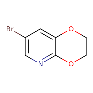 1,4-Dioxino[2,3-b]pyridine, 7-bromo-2,3-dihydro-