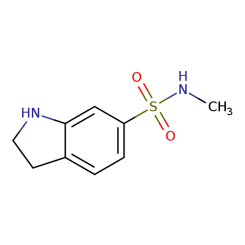 N-methyl-2,3-dihydro-1H-indole-6-sulfonamide