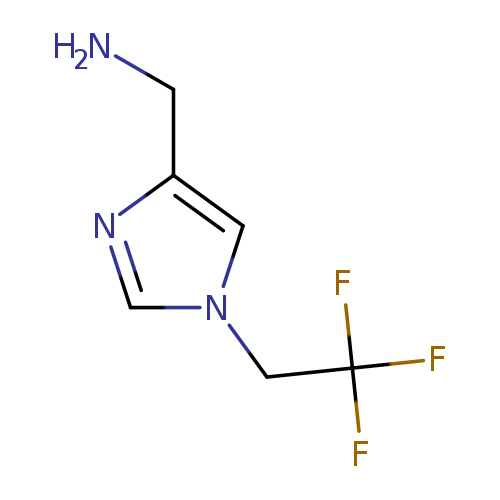 C-[1-(2,2,2-Trifluoro-ethyl)-1H-imidazol-4-yl]-methylamine