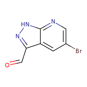 5-Bromo-1H-pyrazolo[3，4-b]pyridine-3-carbaldehyde