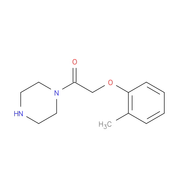 2-(2-methylphenoxy)-1-(piperazin-1-yl)ethan-1-one