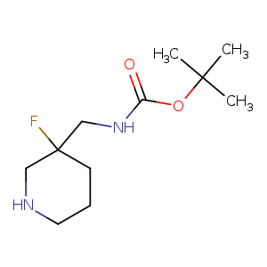 3-(N-Boc-aminomethyl)-3-fluoropiperidine