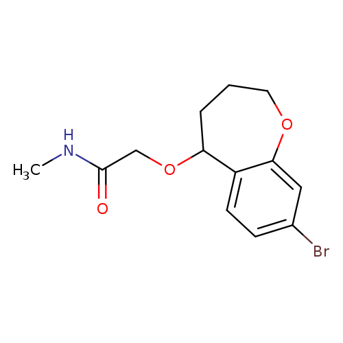 2-[(8-bromo-2,3,4,5-tetrahydro-1-benzoxepin-5-yl)oxy]-N-methylacetamide