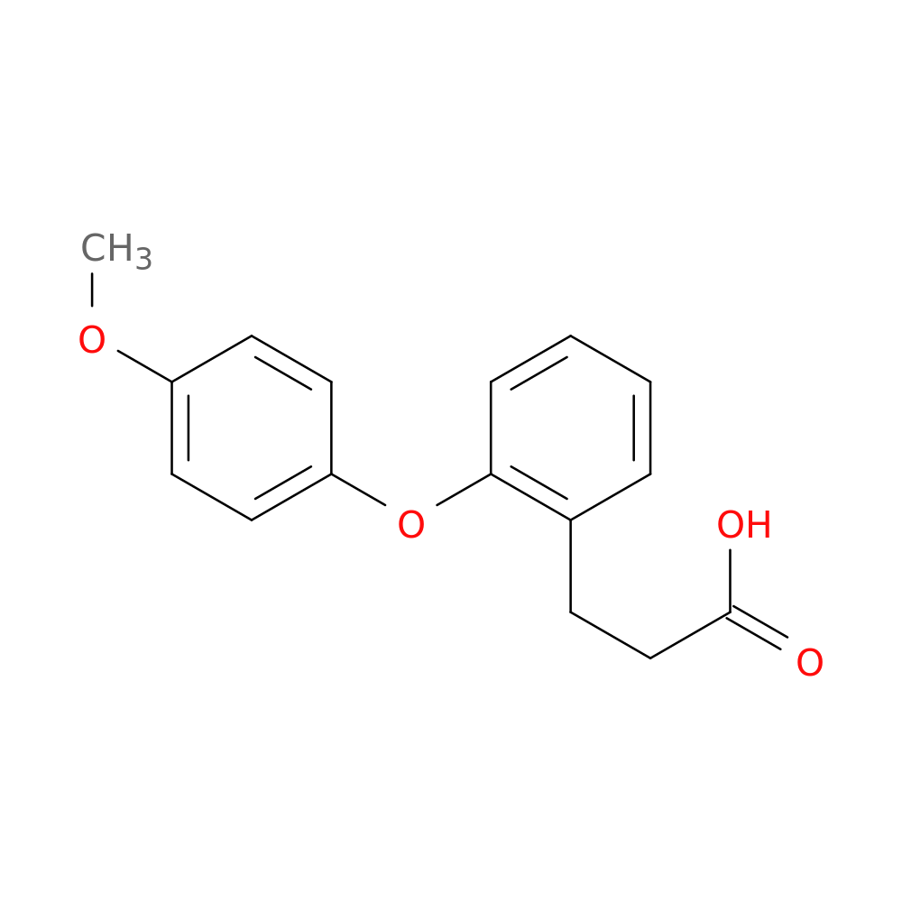 3-(2-(4-Methoxyphenoxy)phenyl)propanoic acid
