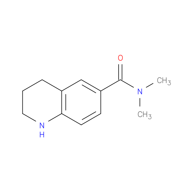 N,N-dimethyl-1,2,3,4-tetrahydroquinoline-6-carboxamide