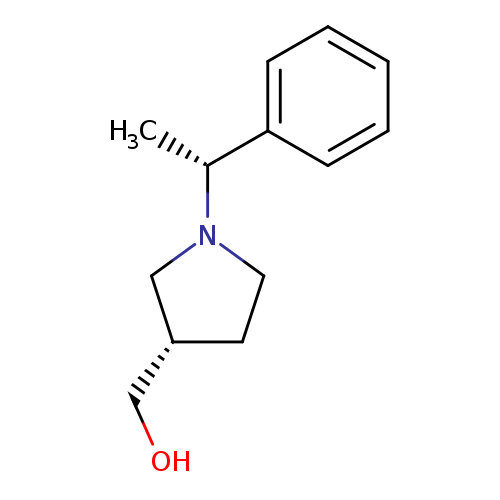 ((S)-1-((R)-1-Phenylethyl)pyrrolidin-3-yl)methanol