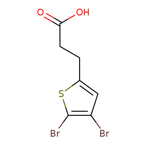 3-(4,5-dibromothiophen-2-yl)propanoic acid