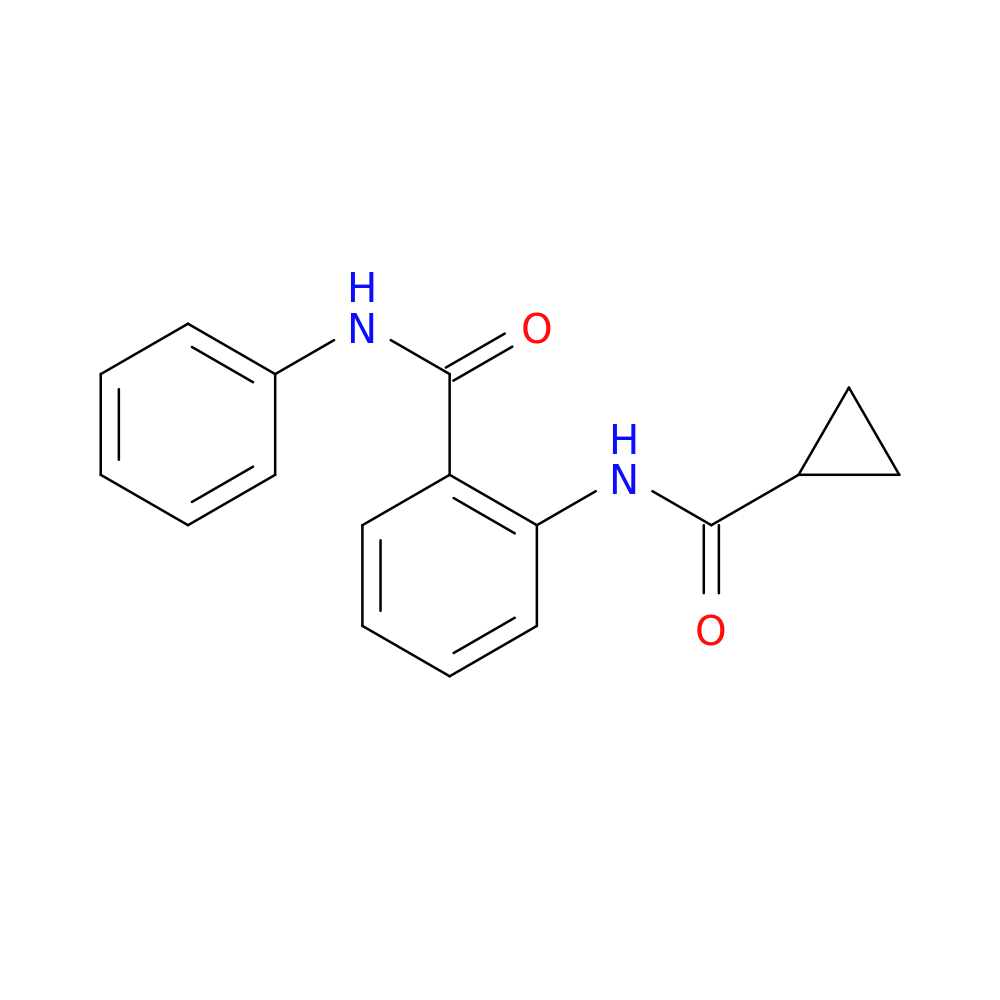2-[(cyclopropylcarbonyl)amino]-N-phenylbenzamide