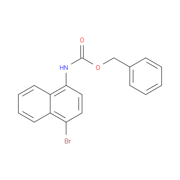 1-(Cbz-Amino)-4-bromonaphthalene