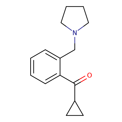 Cyclopropyl 2-(pyrrolidinomethyl)phenyl ketone