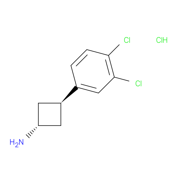 (1r,3r)-3-(3,4-dichlorophenyl)cyclobutan-1-amine hydrochloride