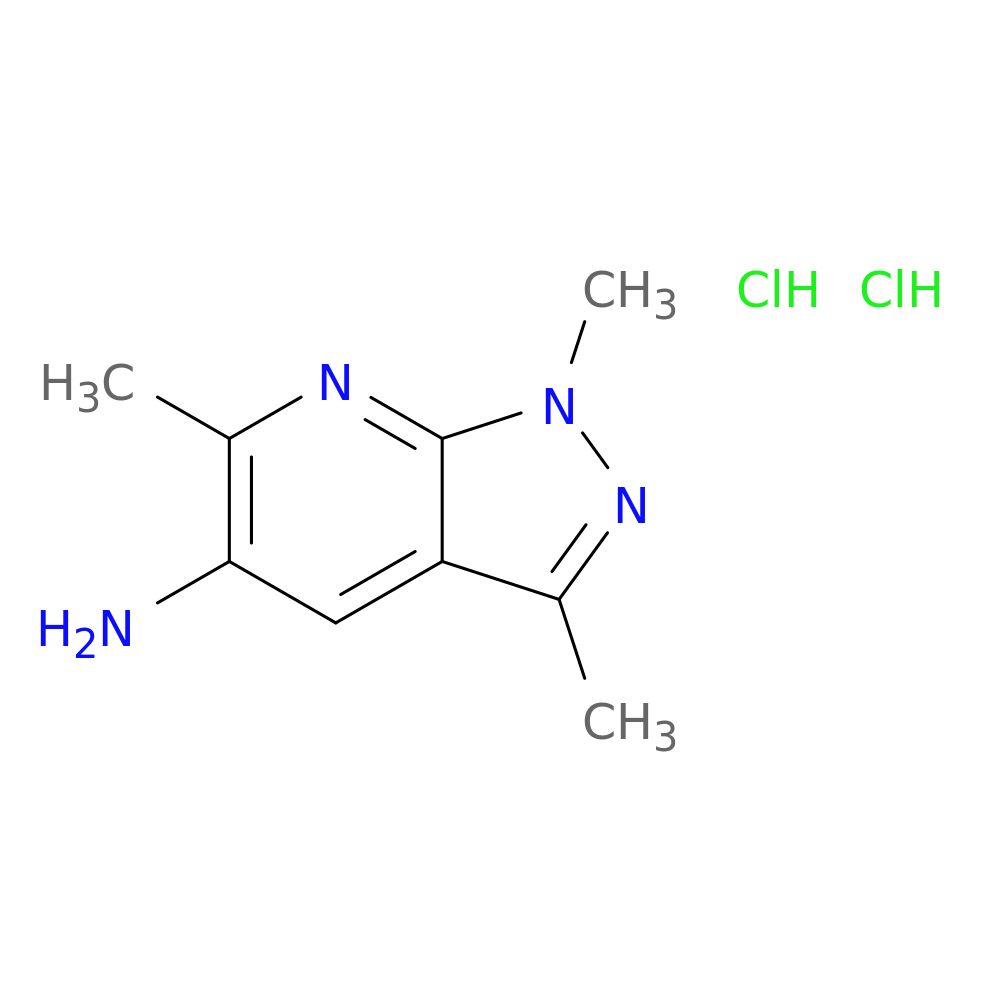 1,3,6-Trimethyl-1H-pyrazolo[3,4-b]pyridin-5-amine dihydrochloride