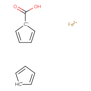 Ferrocene, carboxy- (9CI)
