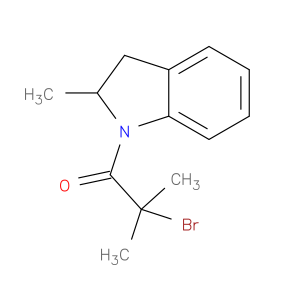 1-(2-Bromo-2-methylpropanoyl)-2-methylindoline
