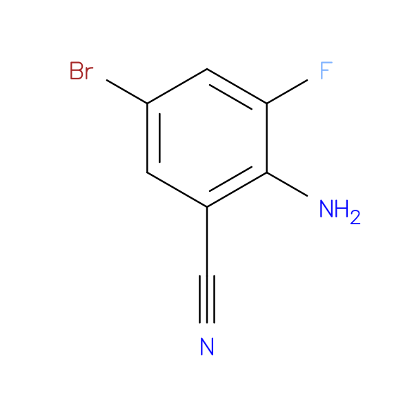 2-Amino-5-bromo-3-fluorobenzonitrile