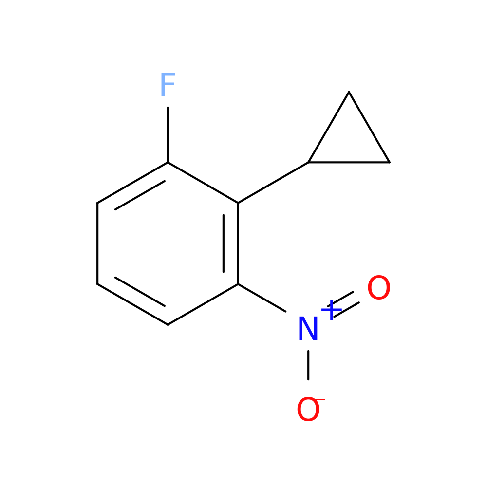 2-Cyclopropyl-1-fluoro-3-nitrobenzene