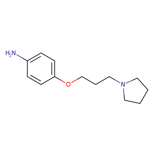 4-[3-(pyrrolidin-1-yl)propoxy]aniline